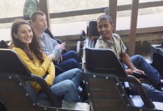 Diagrama Foundation: Residents enjoy a day trip to Chessington theme park